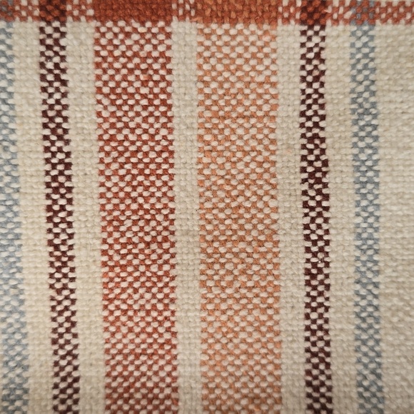 FOOD NETWORK BRAND FALL (OR ANYTIME) WOVEN PLAID TABLE RUNNER 72" - Picture 5 of 9